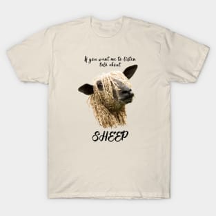 Talk About Sheep, Wensleydale T-Shirt